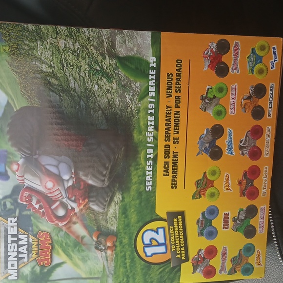 Monster JAM MINI Mini Toy TruckS -unopened Box  Full Set - Picture 1 of 4